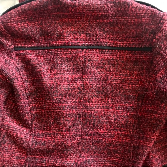 Lucky Brand Textured Tweed Moto Jacket - Picture 4 of 7